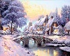 4-Winter Scene Bkgd