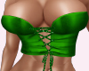 green corset busty