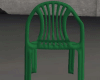 JZ Green Plastic Chair