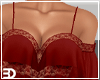 Red Lace Top Skirt
