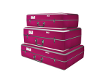 PINK SUITCASE STACK