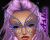 Pur Lace Butterfly Mask