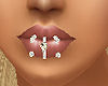 [SL] Triple lip piercing