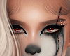 dark clown makeup