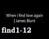 when i find love again