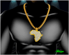 #TLD#African  Gold Chain