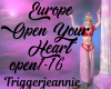 Europe-Open Your Heart