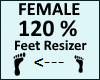 Feet Scaler 120%
