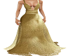 Gold Lame Gown