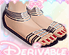 Derivable Flat Sandals