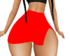 Cheetah Red Skirt