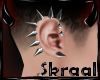 S|Ear Spikes - Silver V2