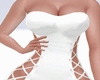 -E- Tied Dress - white