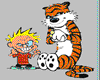 Calvin and Hobbes evil