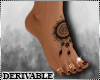 Bodes> Tiptoe Feet Tatto
