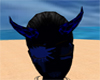 Blue Female Demon Horns