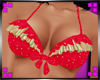 [E]Nisha Bikini Top Red