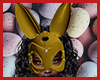 Gold Bunny Mask