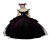 Gothic Pink Black gown