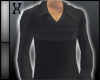 +Rx Black Polo Shirt