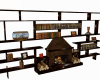 fireplace+bookcase