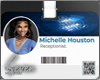 !7 ID Badge - Michelle