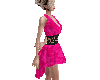 [EJ] Pink & Black Dress