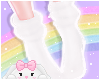 🌙 Fluffy Socks White