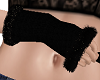 H/Black Fur Gloves