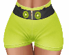 Green sexy shorts