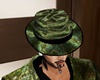Green Silk Mafia Hat
