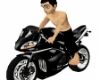 Anim Black Motorcycle M