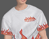 νи. Shirt On fire