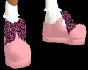 Pnk Leopard Doll Shoes