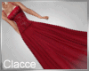 C loz red formal gown