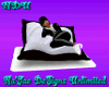 NDU White/Black Pillow