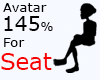Avatar 145% Seat