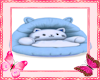 Cute Blue Cat Chair