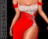 A84(X)red&diamond gown