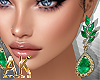 Adriana Green Earrings