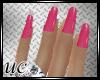 perfect pink nails