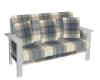 Summer Plaid Sofa