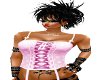 Pink Corset Top