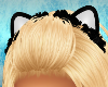 White Furry Kitteh Ears