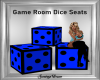 Game Room Dice Seats