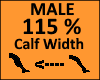 Calf Scaler 115% Male