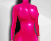 Pink Latex Catsuit