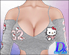 Kitty Grey Body Top