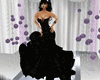 Anais Black Gown