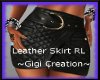 []Leather Skirt RL